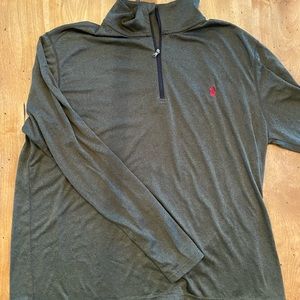 Polo Ralph Lauren performance green pullover size XL